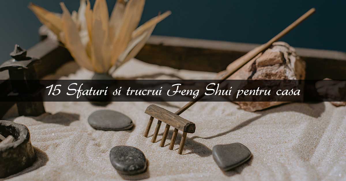 15 Sfaturi și trucuri Feng Shui pentru casă