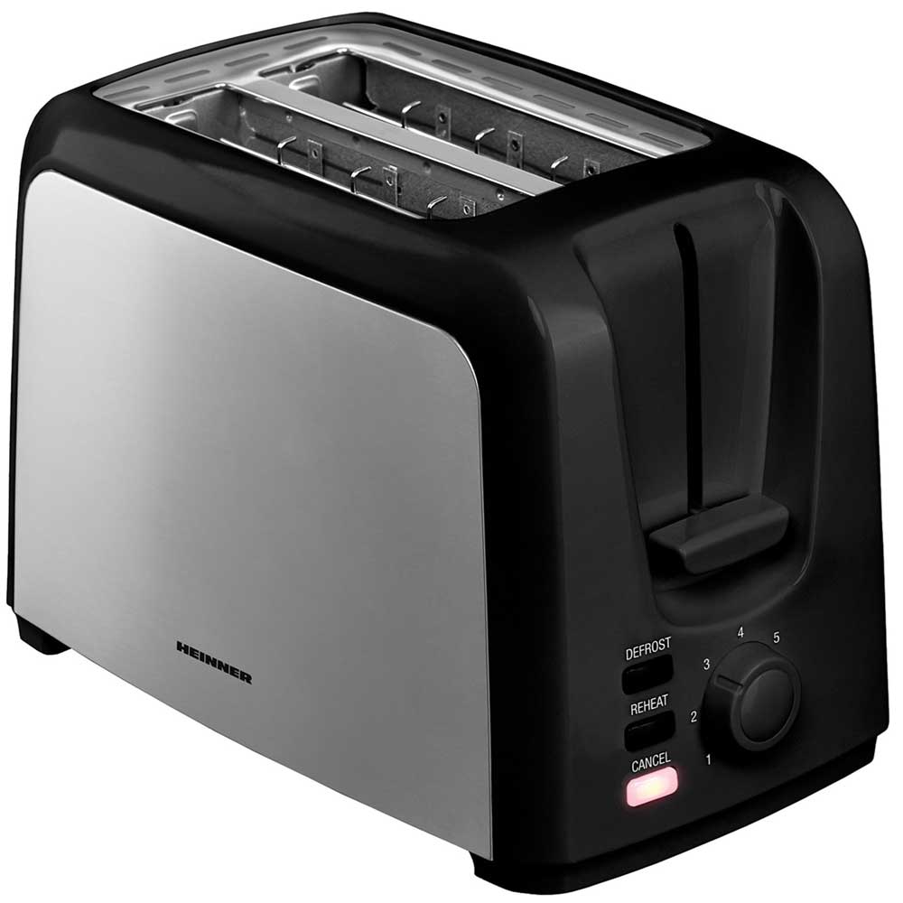 Prăjitor de pâine Heinner HTP-700BKSS