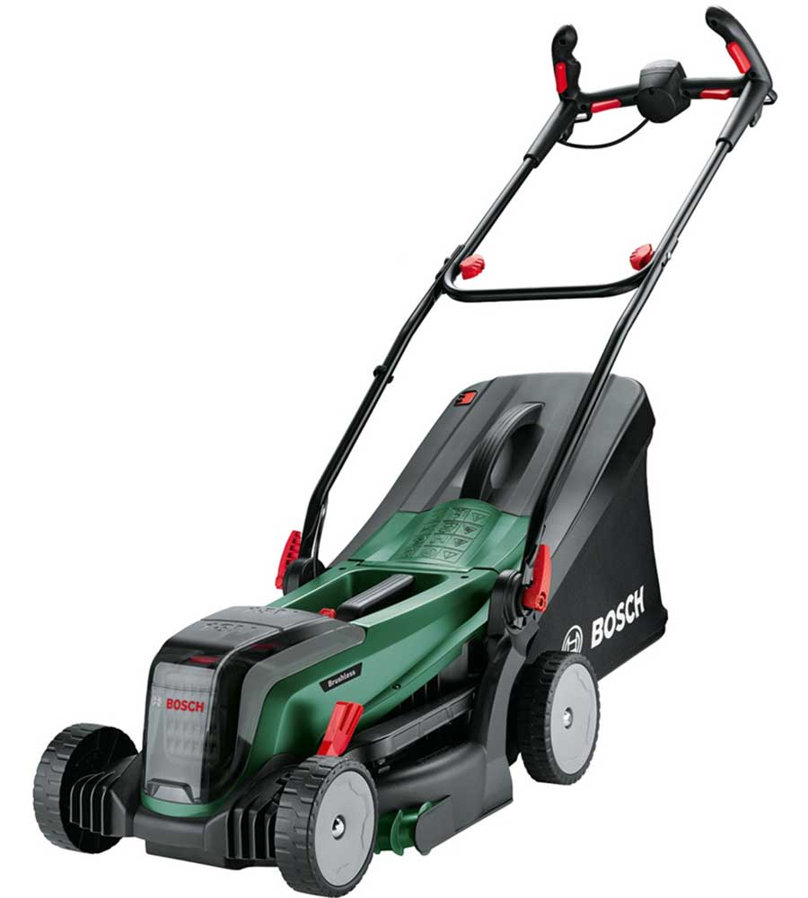Mașină de tuns iarba pe acumulator Bosch UniversalRotak 2x18V-37-550