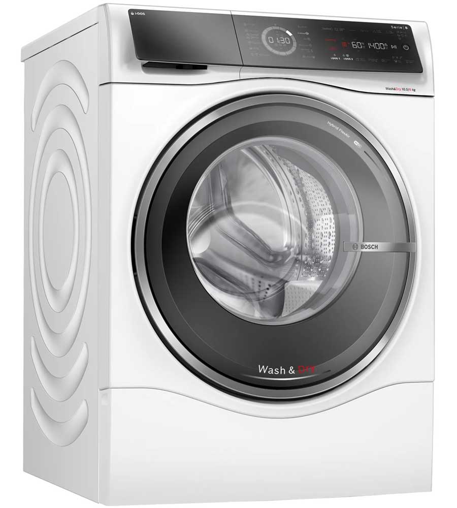 Mașină de spălat cu uscător Bosch Seria 8 WNC254A0BY