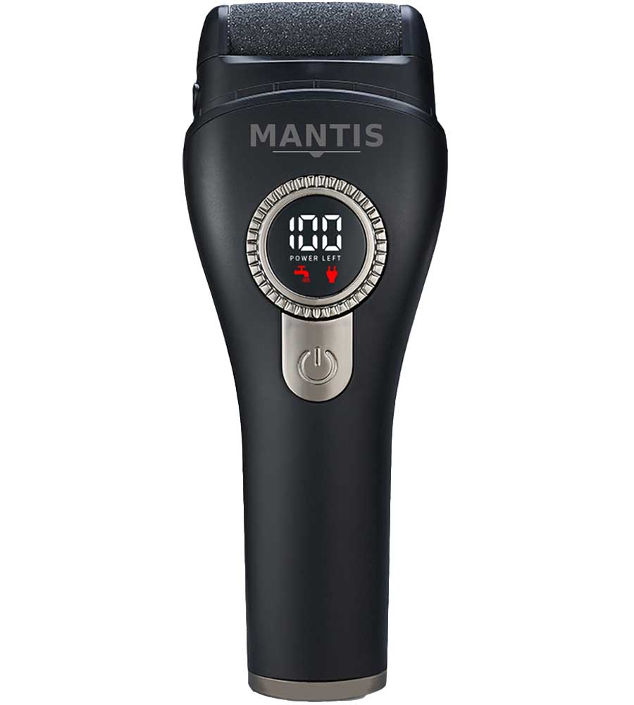 Pilă electrică pentru tălpi și călcâie Mantis Obsidian