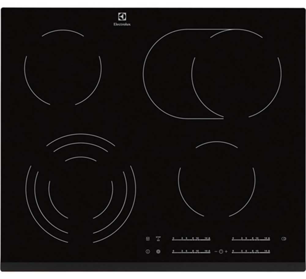 Plită electrică vitroceramică încorporabilă Electrolux EHF6547FXK